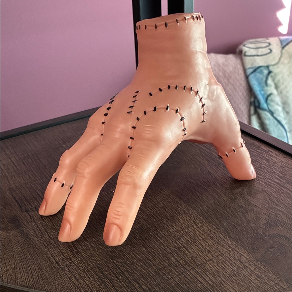 Halloween Hand Prop - Flesh Tone Stitched Display